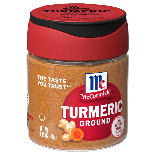 Mccormick Ground Turmeric (Keto Friendly), 0.95 Oz (Pack Of 6)