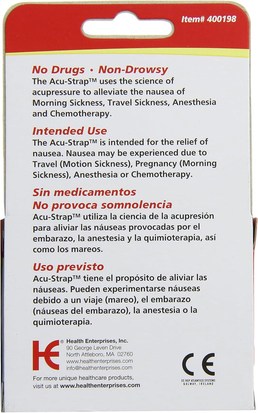 Motion And Morning Sickness Band | For Nausea At Home Or Travel | Universal Size