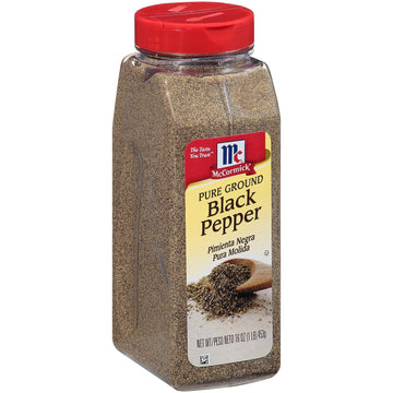 McCormick Pure Ground Black Pepper, 16 oz