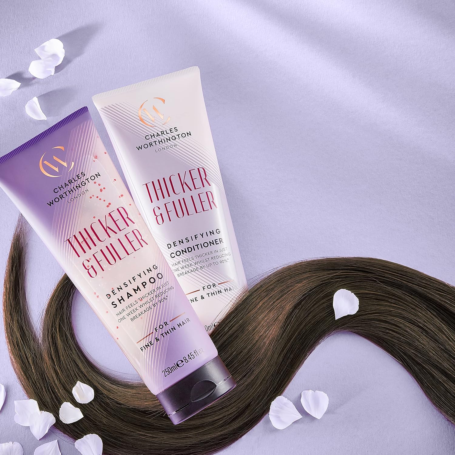 Charles Worthington Thicker and Fuller Shampoo With Conditioner : Amazon.co.uk: Beauty