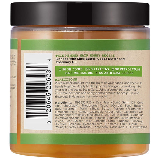 Carol'S Daughter Hair Treatment Bundle - Mimosa Hair Honey Shine Pomade And Goddess Strength 7 Oil Blend Strengthening For 2A To 4C Hair With Shea Butter And Castor Oil