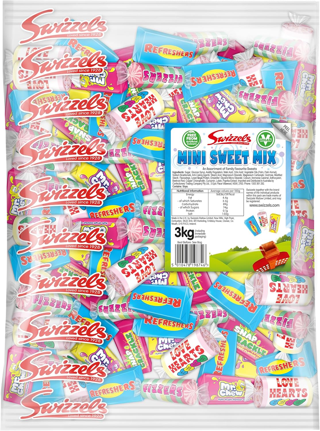 Swizzels Matlow Mini Sweet Mix 3 Kg