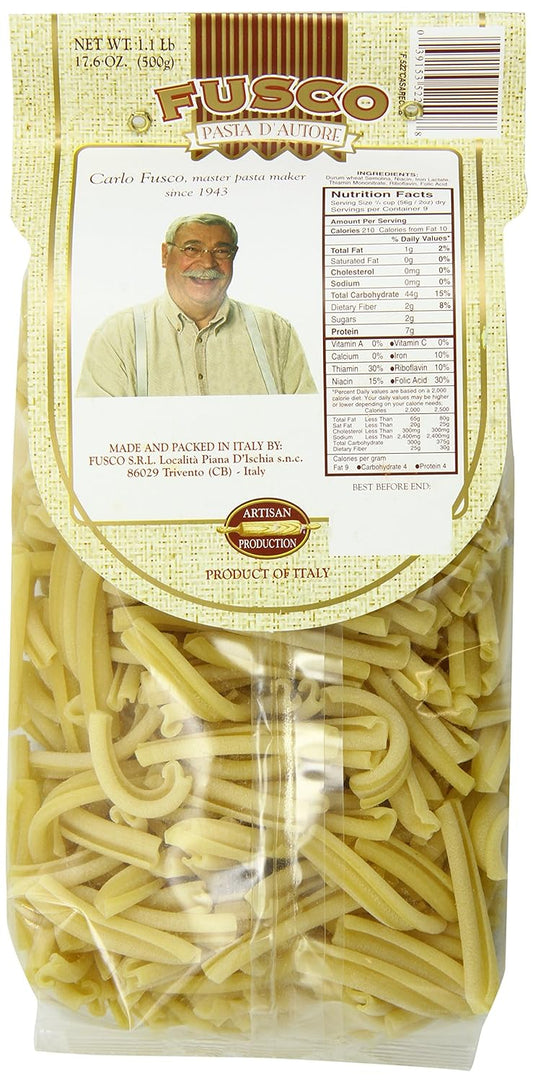Fusco Pasta - Casarecce, 1.1 lb