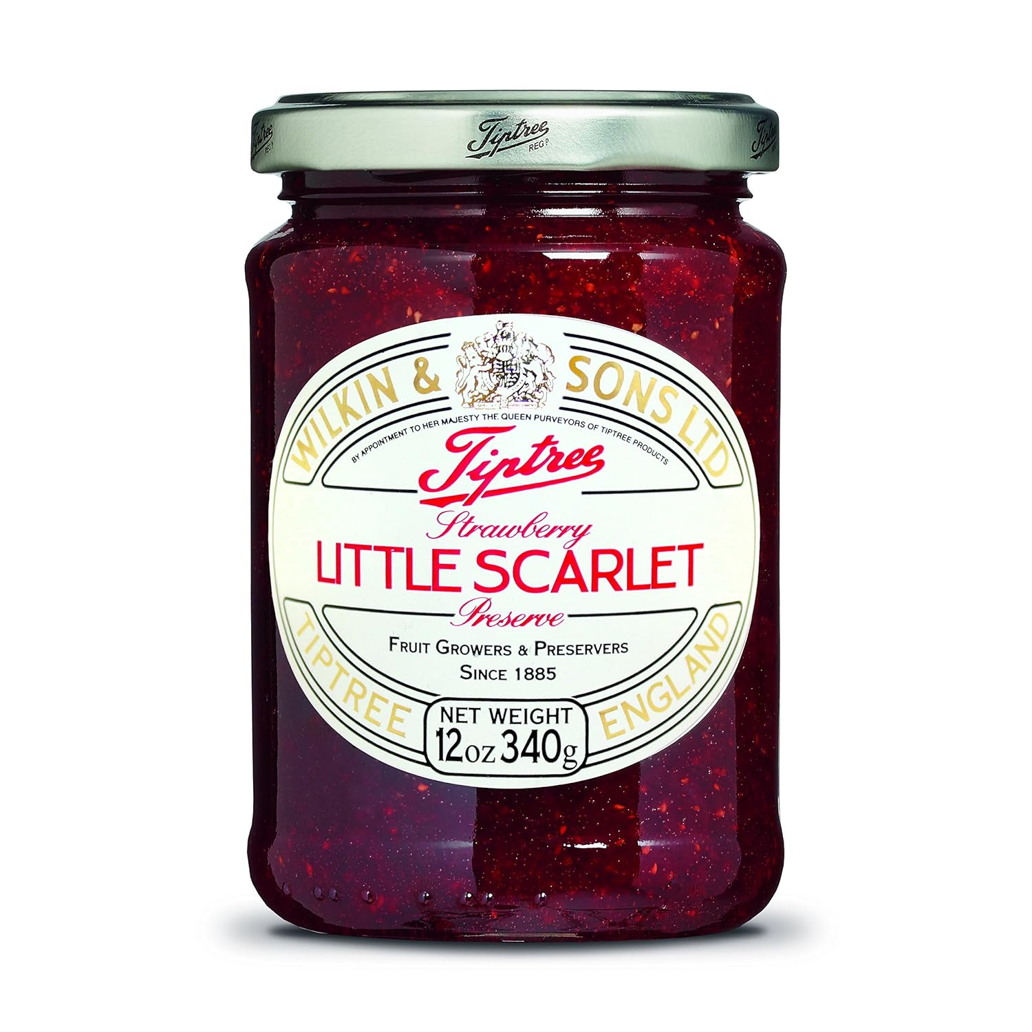Tiptree Little Scarlet Strawberry Preserve, 12 Ounce Jar