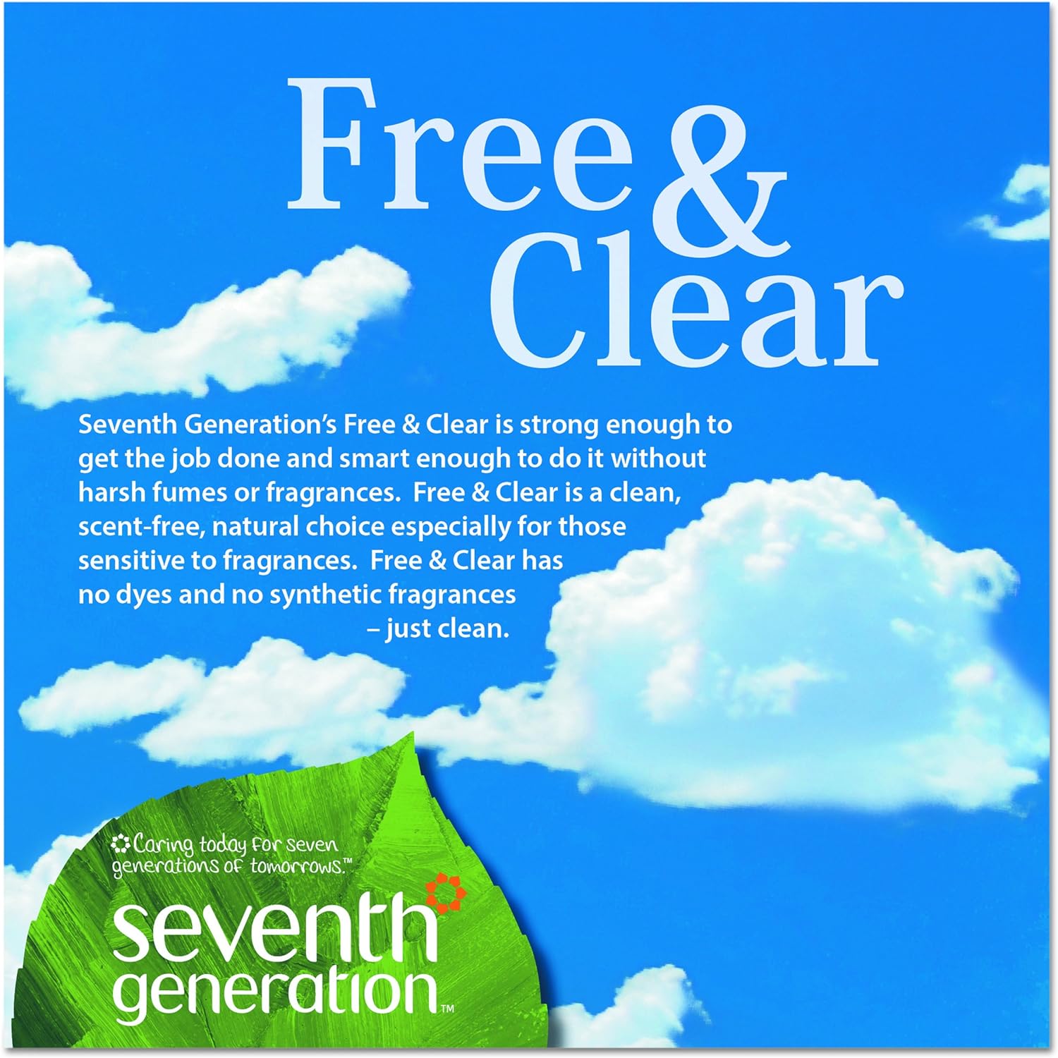 Seventh Generation Natural Laundry Stain Remover, Free & Clear, 16 oz Spray Bottle : Health & Household