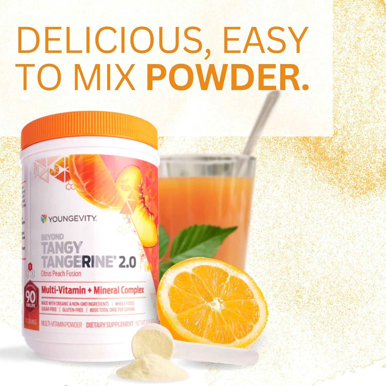 Buy Beyond Tangy Tangerine 2.0 Citrus Peach Fusion - 1Lb - 6 Pack On  Free Shipping On Qualified Orders