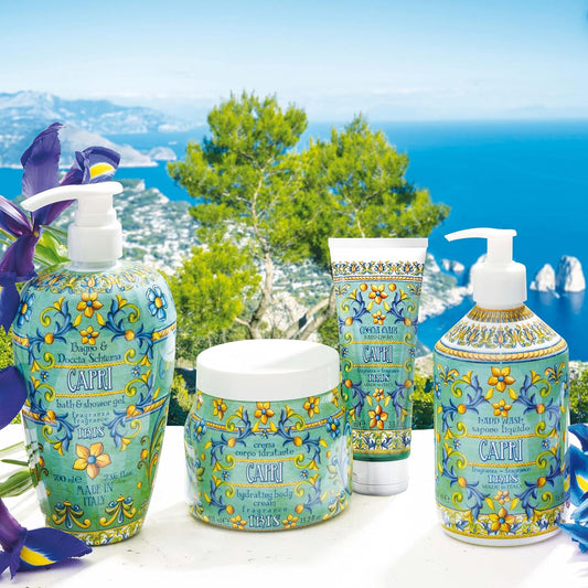 La Maioliche La Mayorca Liquid Soap Liquid Soap Iris Of Capri Iris Of Capri
