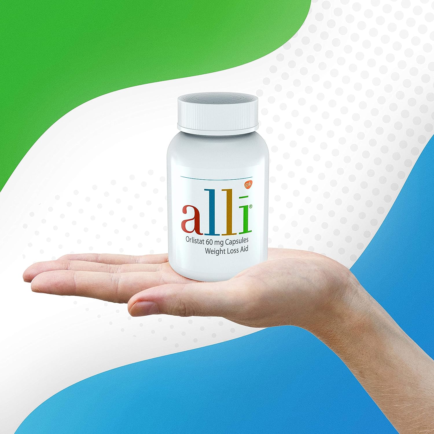 alli Weight Loss Diet Pills, Orlistat 60 mg Capsules, Non Prescription Weight Loss Aid, 120 Count Refill Pack : Health & Household