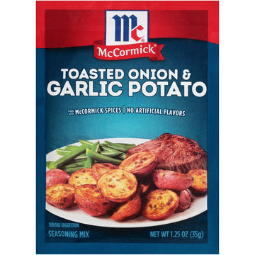 Mccormick Toasted Onion & Garlic Potato Seasoning Mix, 1.25 Oz