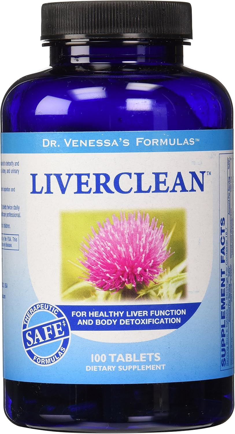 Dr. Venessa'S Liver Clean Tablets, 100 Count : Health & Household