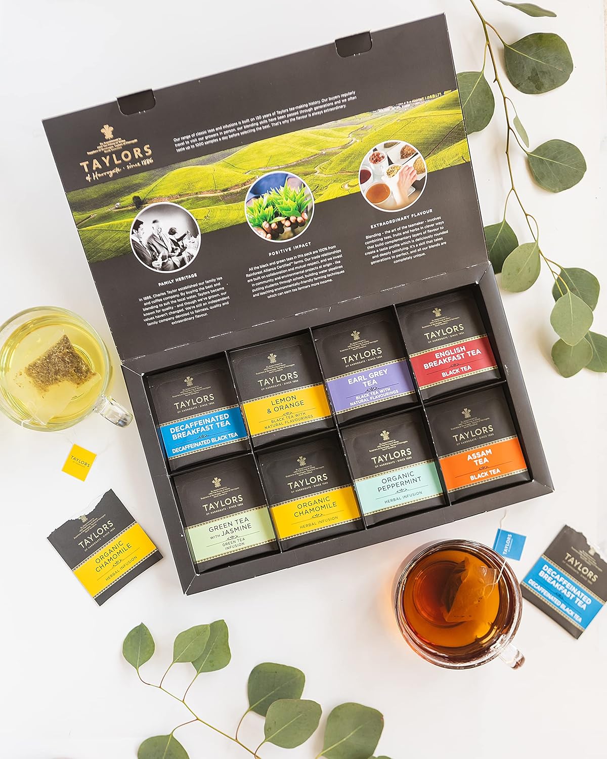 Taylors Of Harrogate Assorted Specialty Teas Box , 48 Count (Pack Of 1)