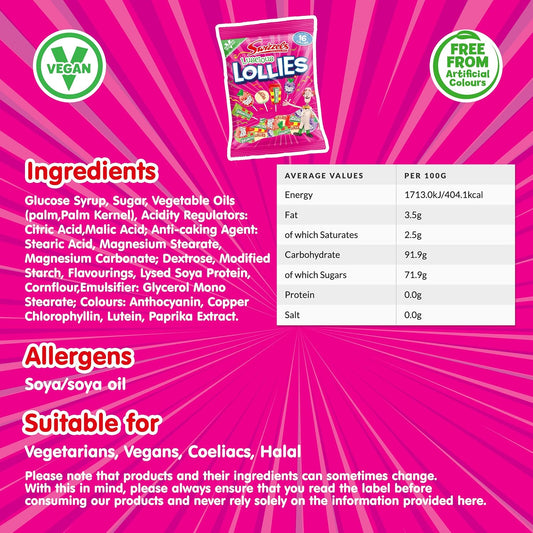 Swizzels Luscious Lollies, 176G (Pack Of 5)