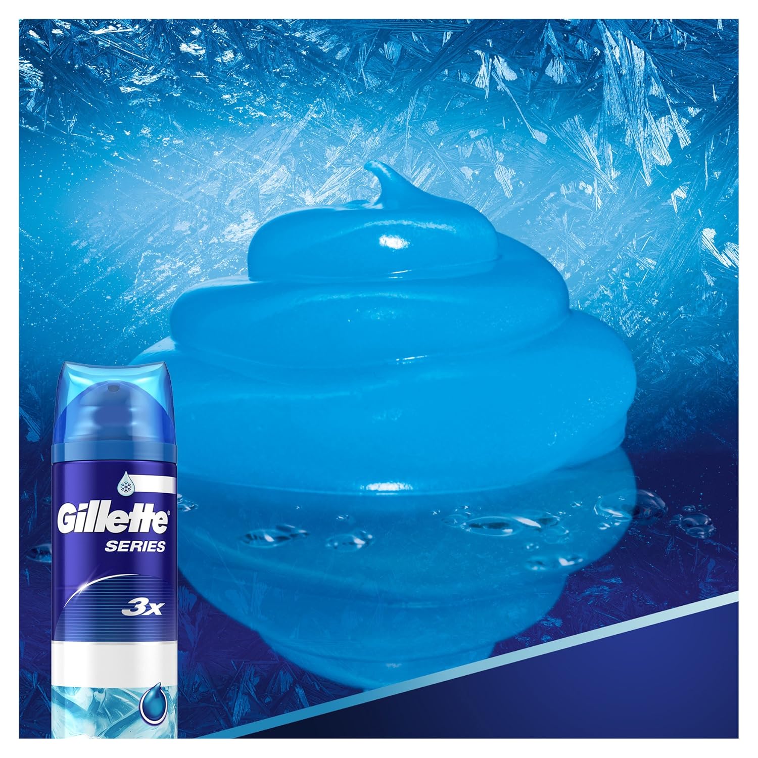 Gillette Series Sensitive Cool Shaving Gel, 7 oz, Pack of 12 : Beauty & Personal Care