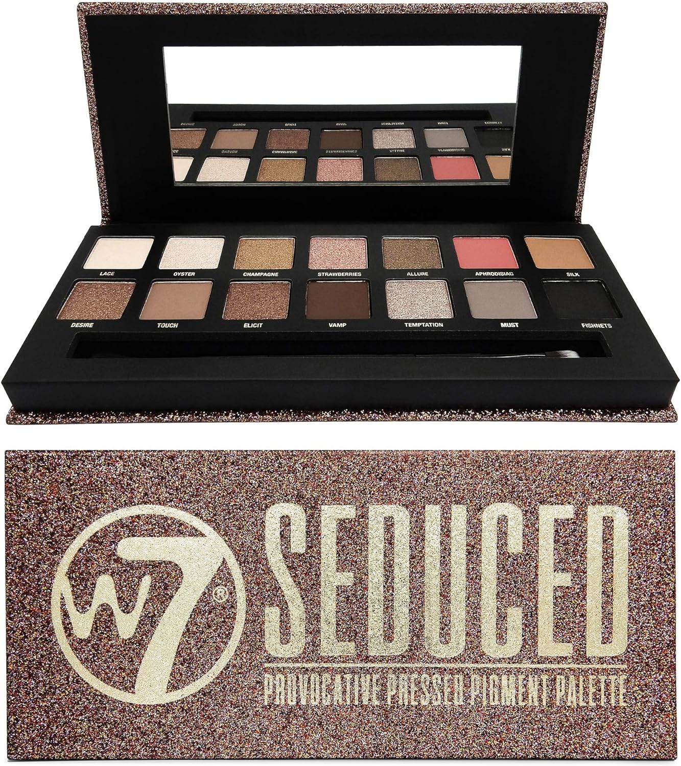 Seduced Pressed Pigment Palette Brown