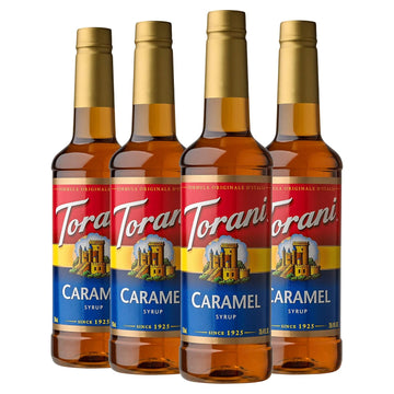 Torani Syrup, Caramel, 25.4 Ounces (Pack Of 4)