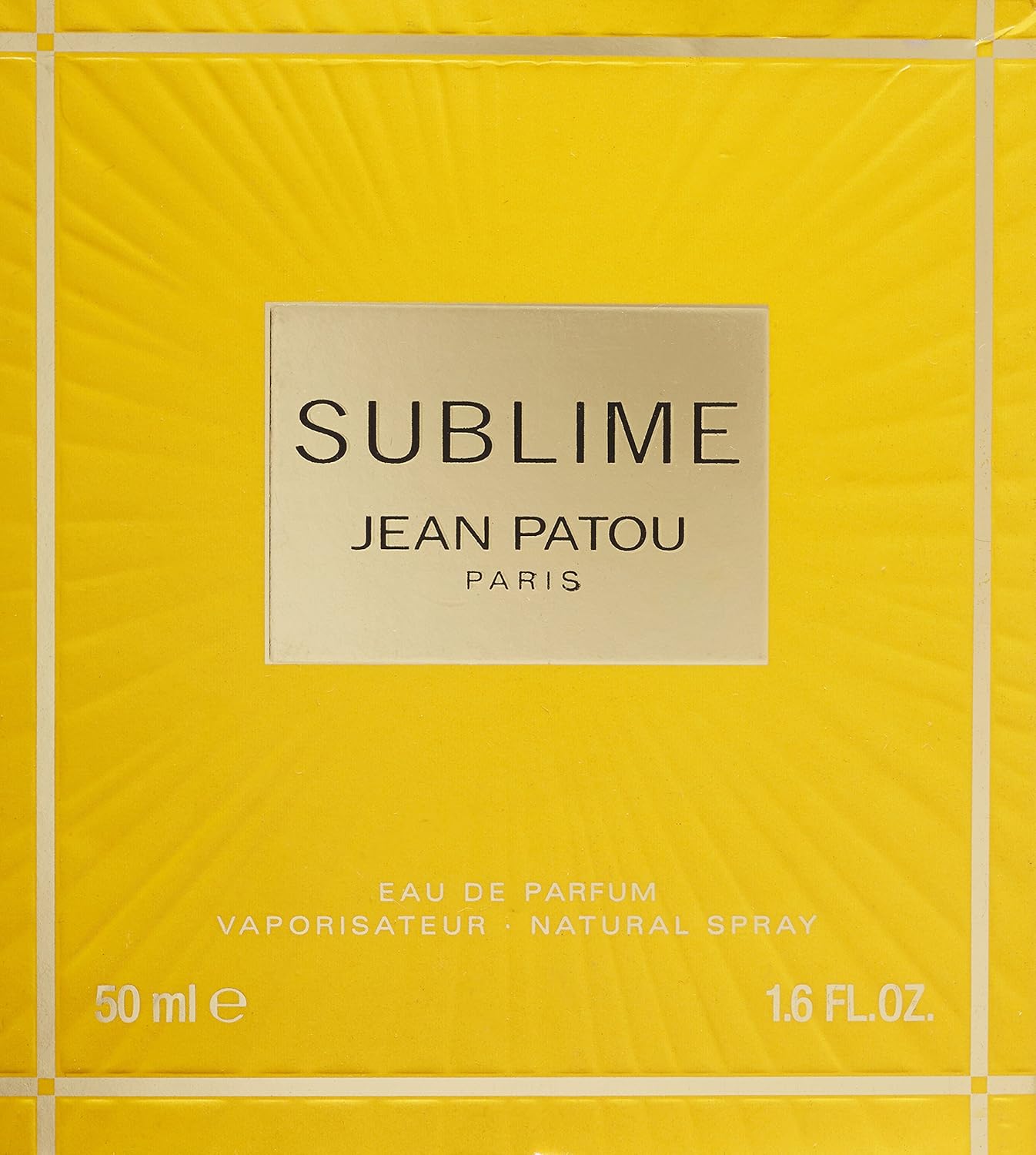 Jean Patou Sublime Eau De Parfum Spray, 1.6 Fl Oz : Beauty & Personal Care