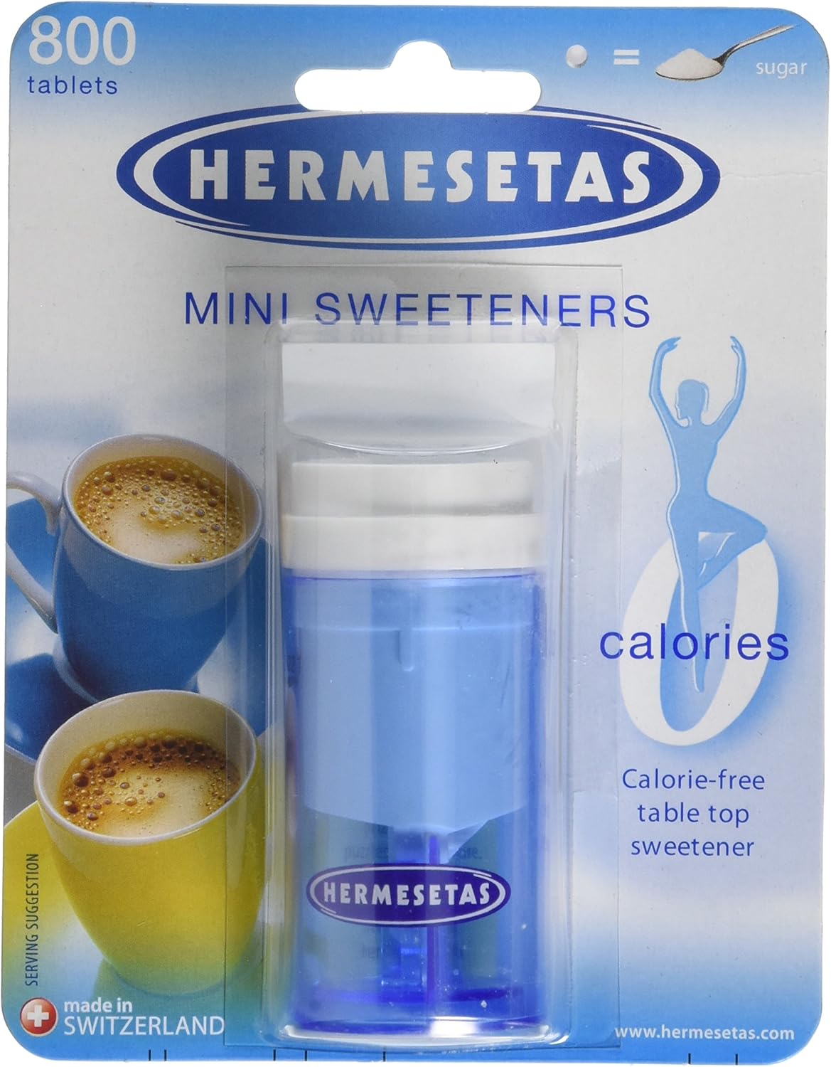 Hermesetas Mini Sweeteners 800 Tablets