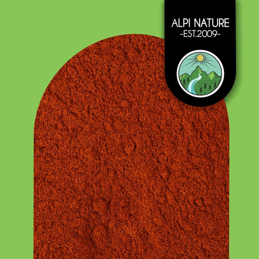 Sweet Smoked Paprika Powder 250G 8.8 Oz By Alpi Nature, Ground Red Peppers, Mild Smoked Paprika