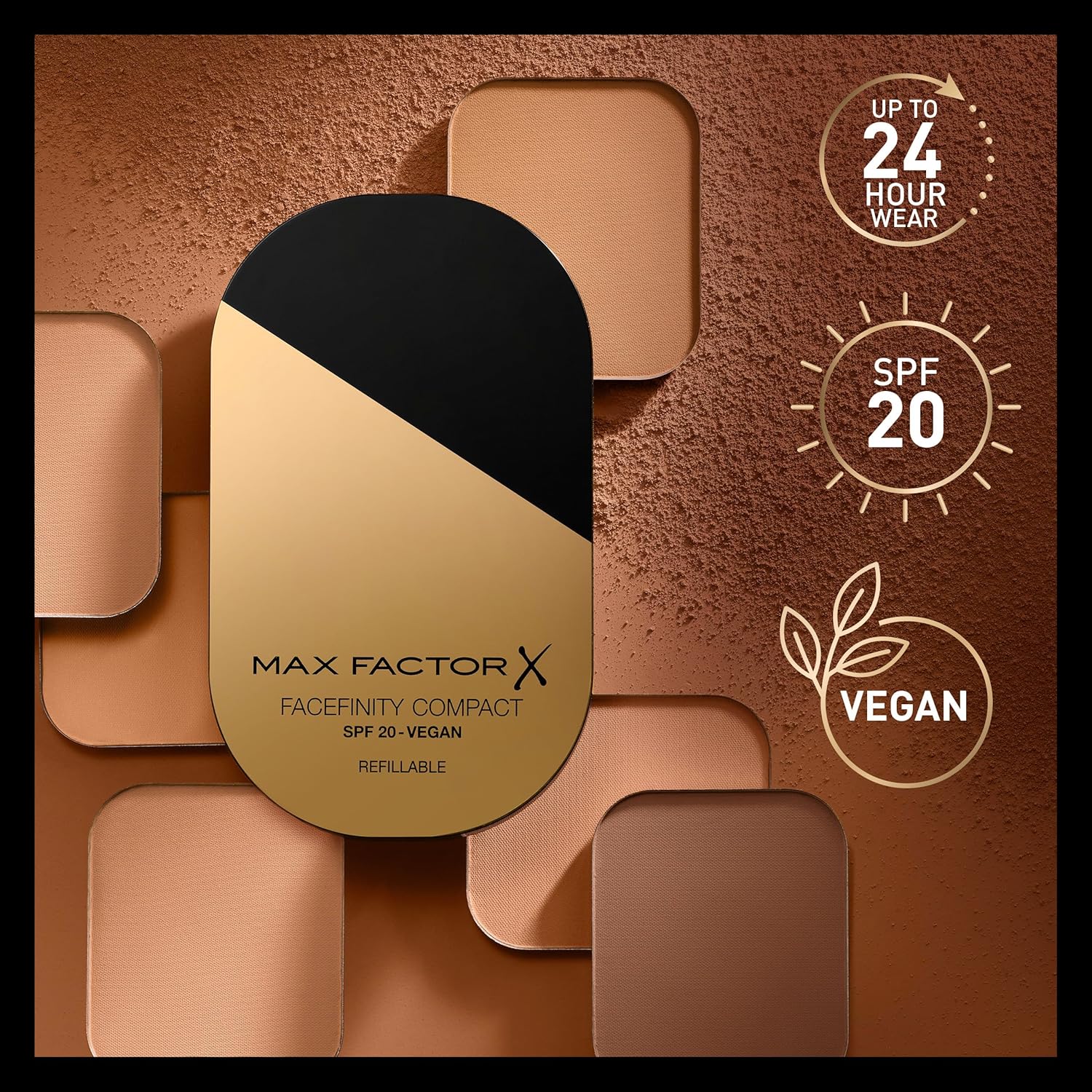 Max Factor Facefinity Compact Foundation 006 Gold (10g) : Amazon.co.uk: Beauty