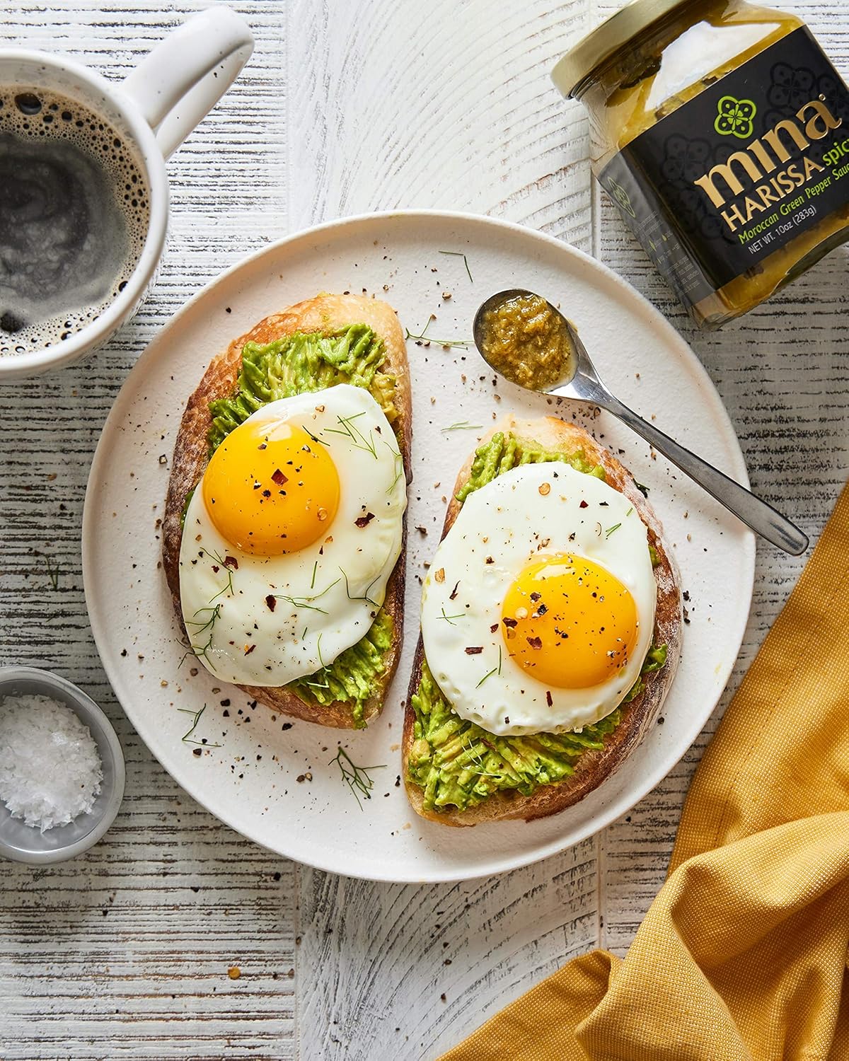 Mina Harissa Green Hot Sauce, 10 Oz, Homestyle Moroccan Green Chili Garlic Sauce, Your New Salsa Verde For Spicing Up Any Dish, Harissa Sauce Perfect For Any Cuisine Or As A Dip & Spread