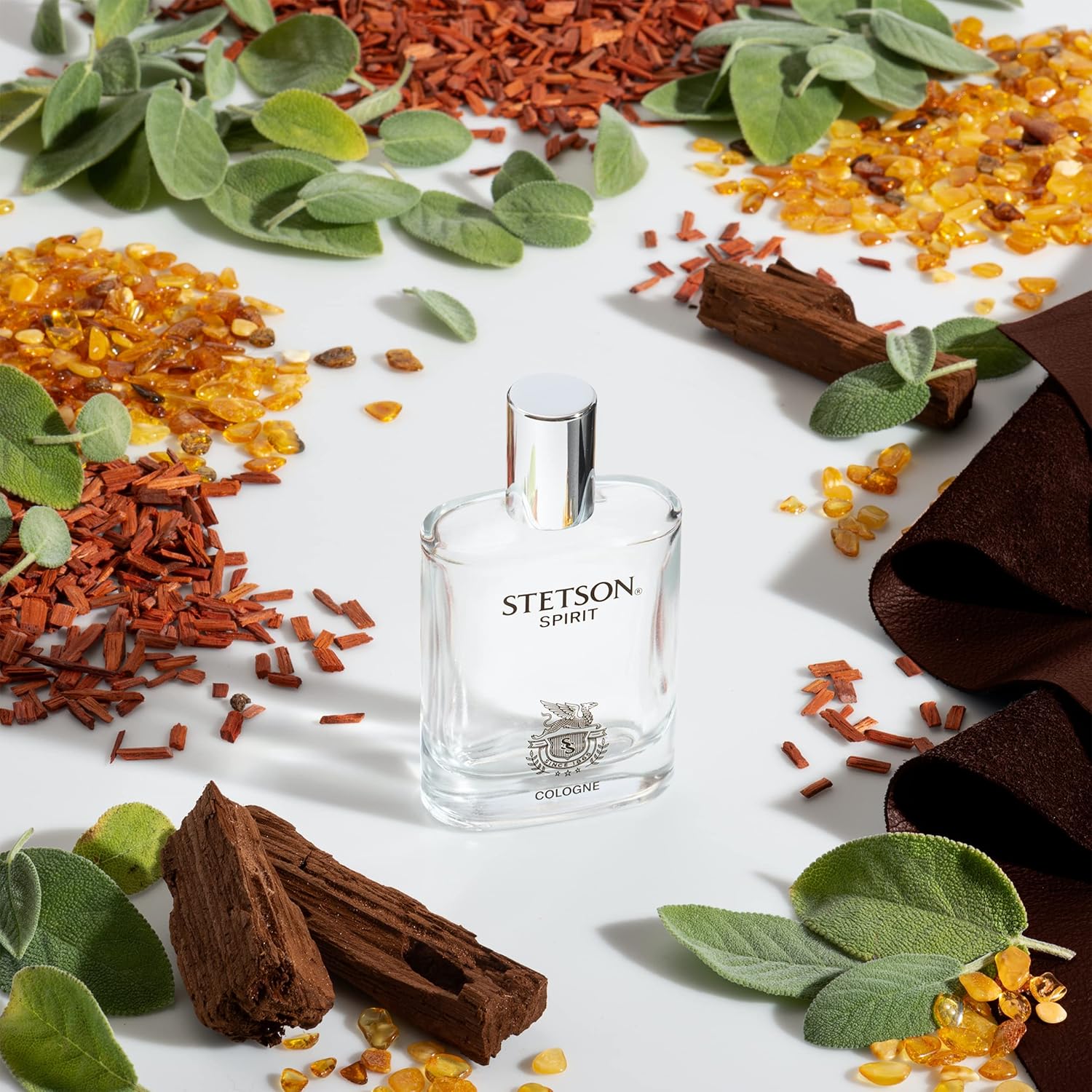 Stetson Spirit - Cologne Spray For Men - Woody, Earthy, And Casual Aroma With Fragrance Notes Of Mandarin Leaf, Clary Sage, And Warm Amber- 1.7 Fl Oz : Beauty & Personal Care