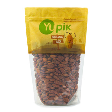 Yupik Organic Almonds With Tamari (Soy Sauce), 2.2 Lb, Kosher, Non-Gmo, Vegan, Gluten-Free, Whole Seasoned Nuts, Salty Flavor, High In Fiber, Crunchy, Savory Snacks