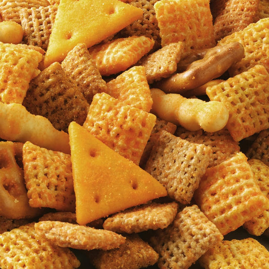 Chex Mix Snack Mix, Cheddar, Savory Snack Bag, Family Size, 15 oz (Pack of 8)