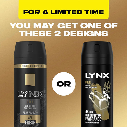 Lynx Gold Bodyspray 150 Ml