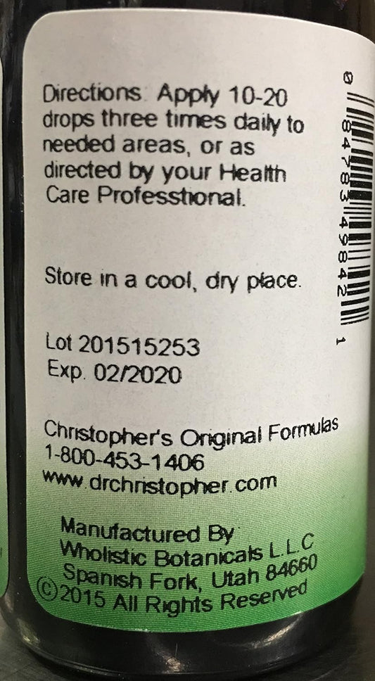 Christopher's Original Formulas CSR Extract -- 1  
