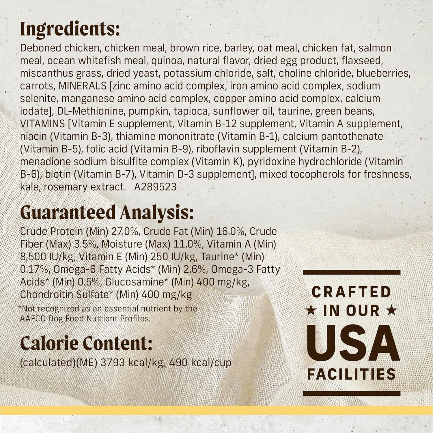 Merrick Immune Health Recipe, Healthy Grains Chicken Dry Dog Food with Freeze-Dried Clusters with Superfoods - 20 lb. Bag : Pet Supplies