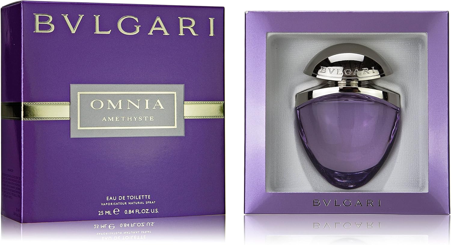 Bvlgari | Omnia Amethyste – Eau De Toilette Vaporisateur Refillable (Satin Pouch) 25 Ml