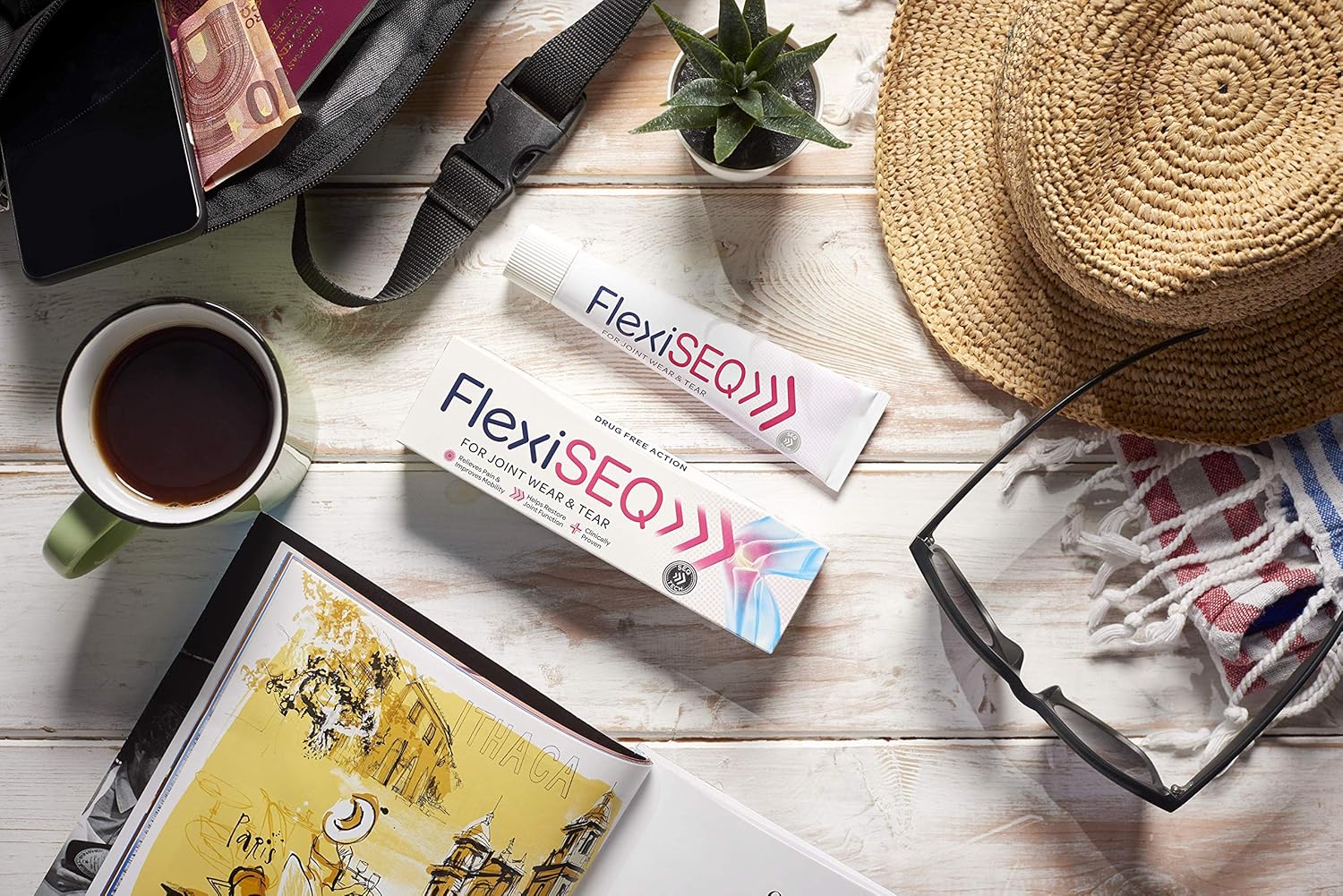 FlexiSEQ 50g Gel, Topical Gel for Joint Wear & Tear, Drug Free, for All synovial Joints (HIPS, Knees, Shoulders, Hands, feet etc) : Amazon.co.uk: Health & Personal Care
