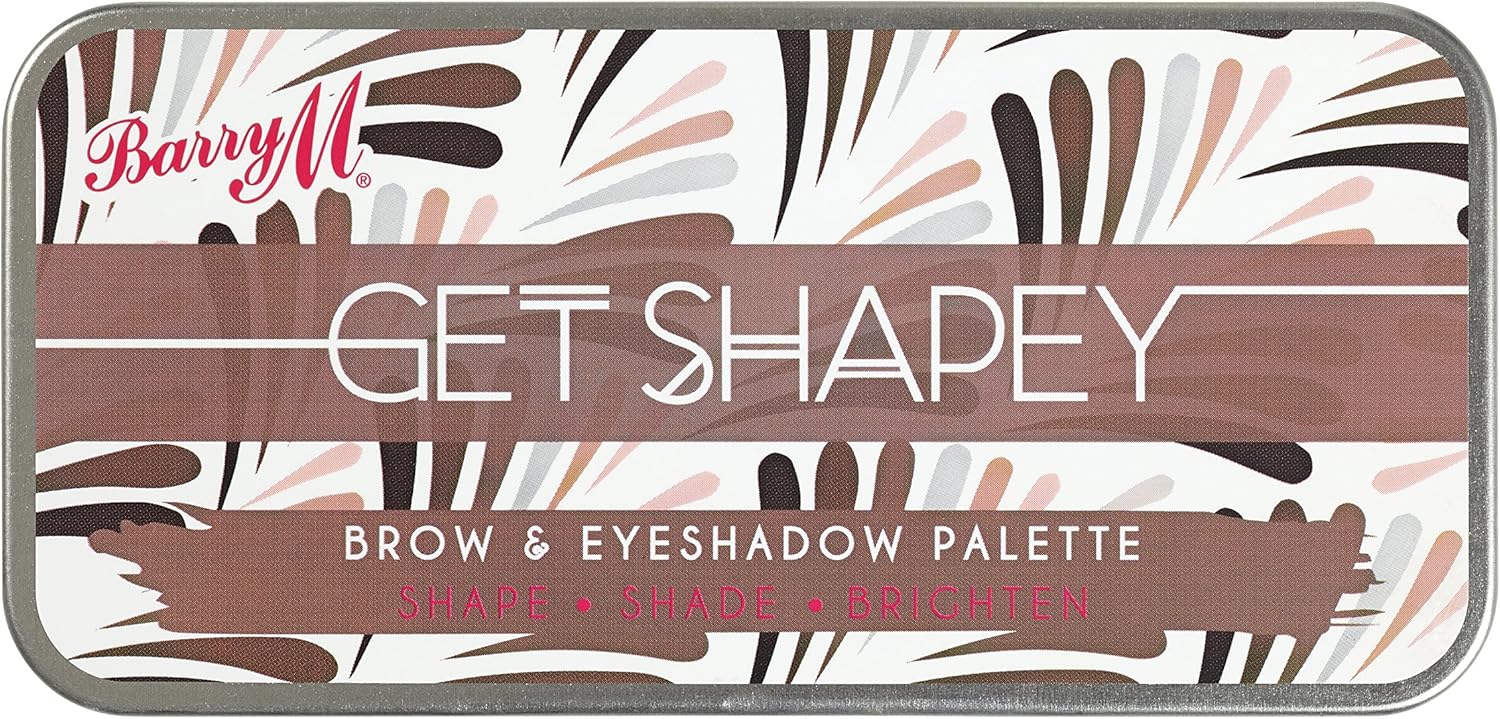 Barry M Cosmetics Get Shapey Eyebrow and Eyeshadow Tin : Amazon.co.uk: Beauty