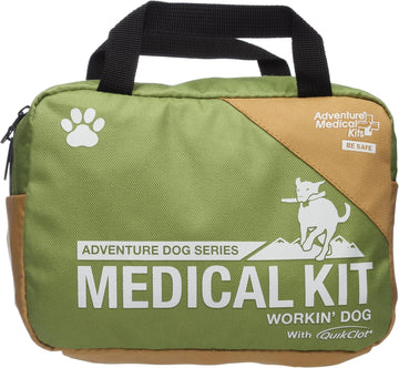 Adventure Medical Kits Workin' Dog Canine First Aid Kit With Quikclot