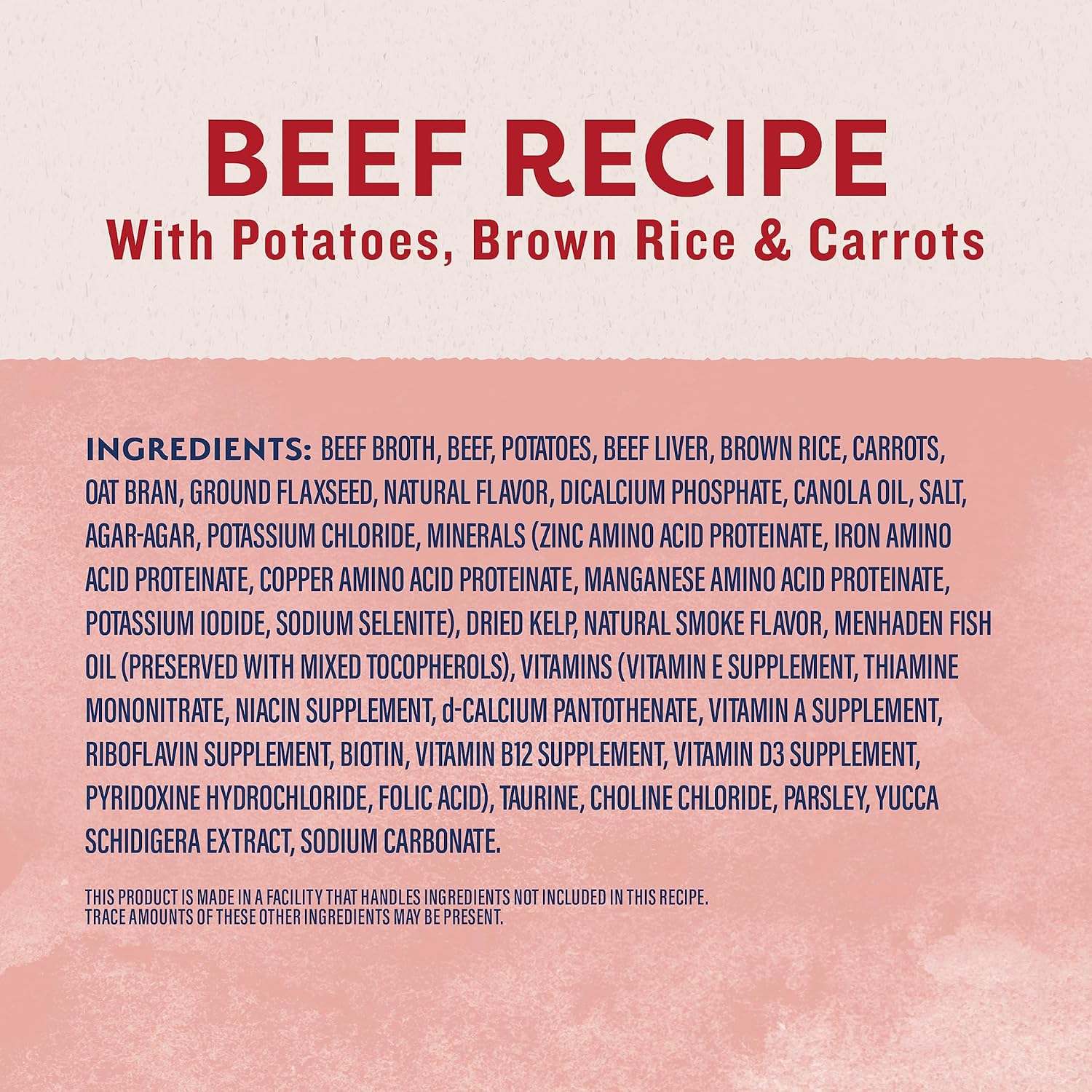 Natural Balance Ultra Premium Wet Dog Food, Beef Formula with Potatoes, Carrots & Brown Rice, 13 Ounce Can (Pack of 12): Canned Wet Pet Food: Pet Supplies: Amazon.com