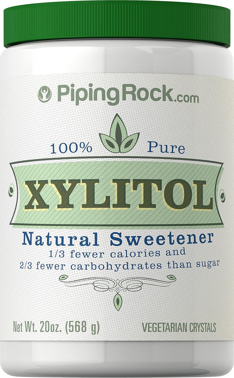 Piping Rock Xylitol Sweetener Powder | 20oz | For Baking | Sugar Alternative