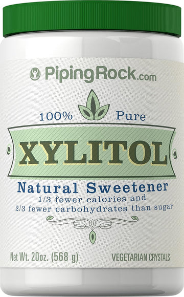 Piping Rock Xylitol Sweetener Powder | 20oz | For Baking | Sugar Alternative