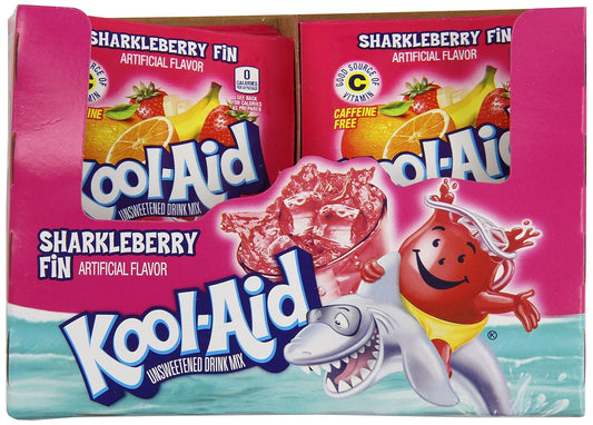 Kool-Aid Unsweetened Caffeine Free Strawberry Orange Punch Zero Calories Powdered Drink Mix 192 Count Pitcher Packets