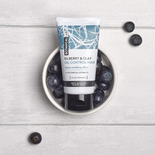 Botanical Lab Bilberry & Clay Oil Control Clay Mask 50Ml – With Niacinamide