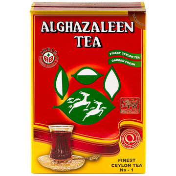 Alghazaleen Pure Ceylon Tea 16Oz Black Ceylon Loose Tea Leaves 454G Box