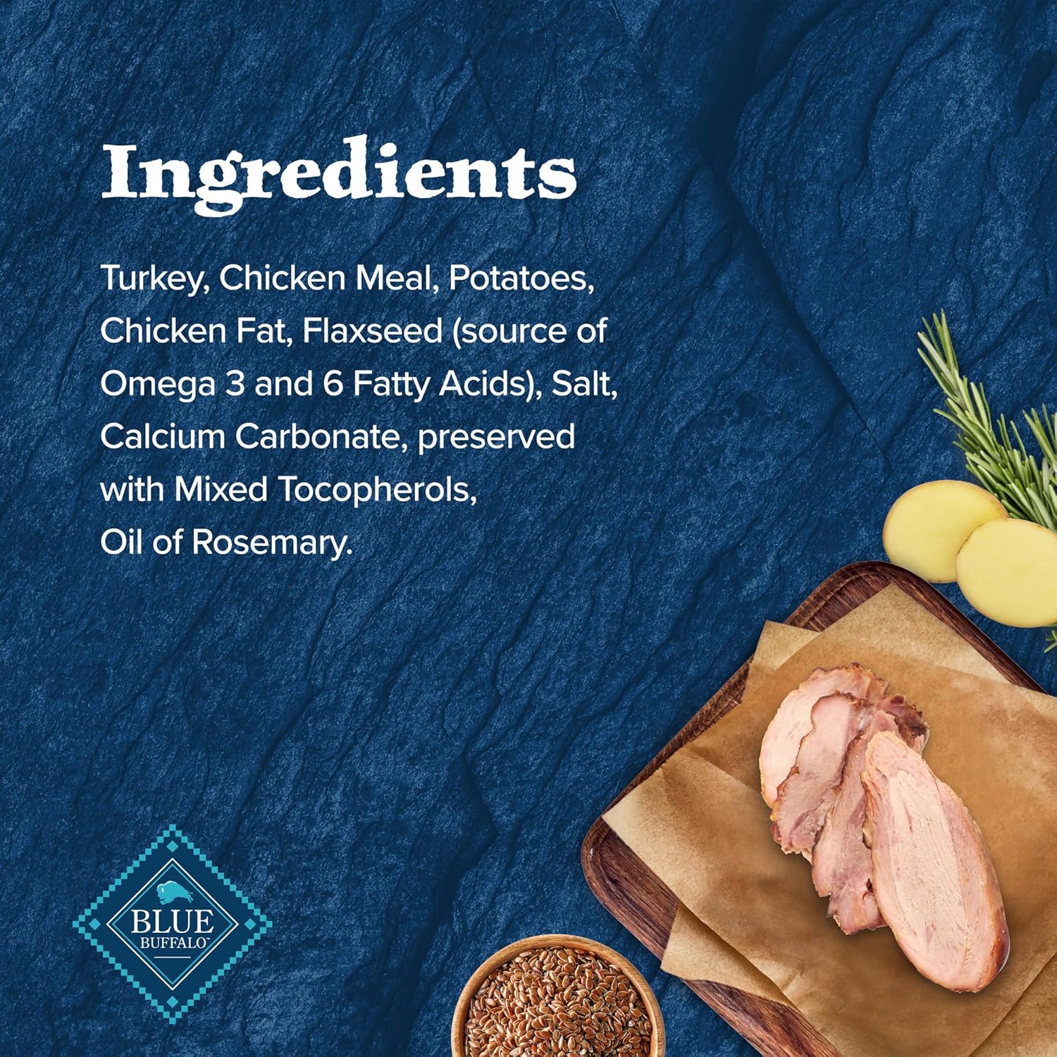 Blue Buffalo Wilderness Trail Treats High Protein Grain Free Dog Biscuits Crunchy Dog Treats, Turkey Recipe, 24-oz Bag : Pet Supplies