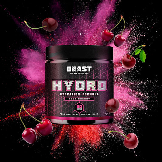Beast | Electrolytes Powder | 60 Servings Keto Hydration Drinks With Potassium | 360G, Sour Cherry