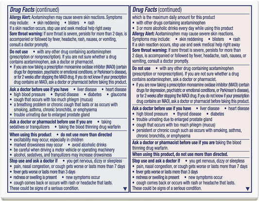 Vicks Dayquil & Nyquil Severe Co-Pack, Cold & Flu Medicine, Relief For Headache, Fever, Sore Throat, Minor Aches & Pains, Nasal Congestion, Sinus Pressure, Stuffy Nose, & Cough, 48Ct