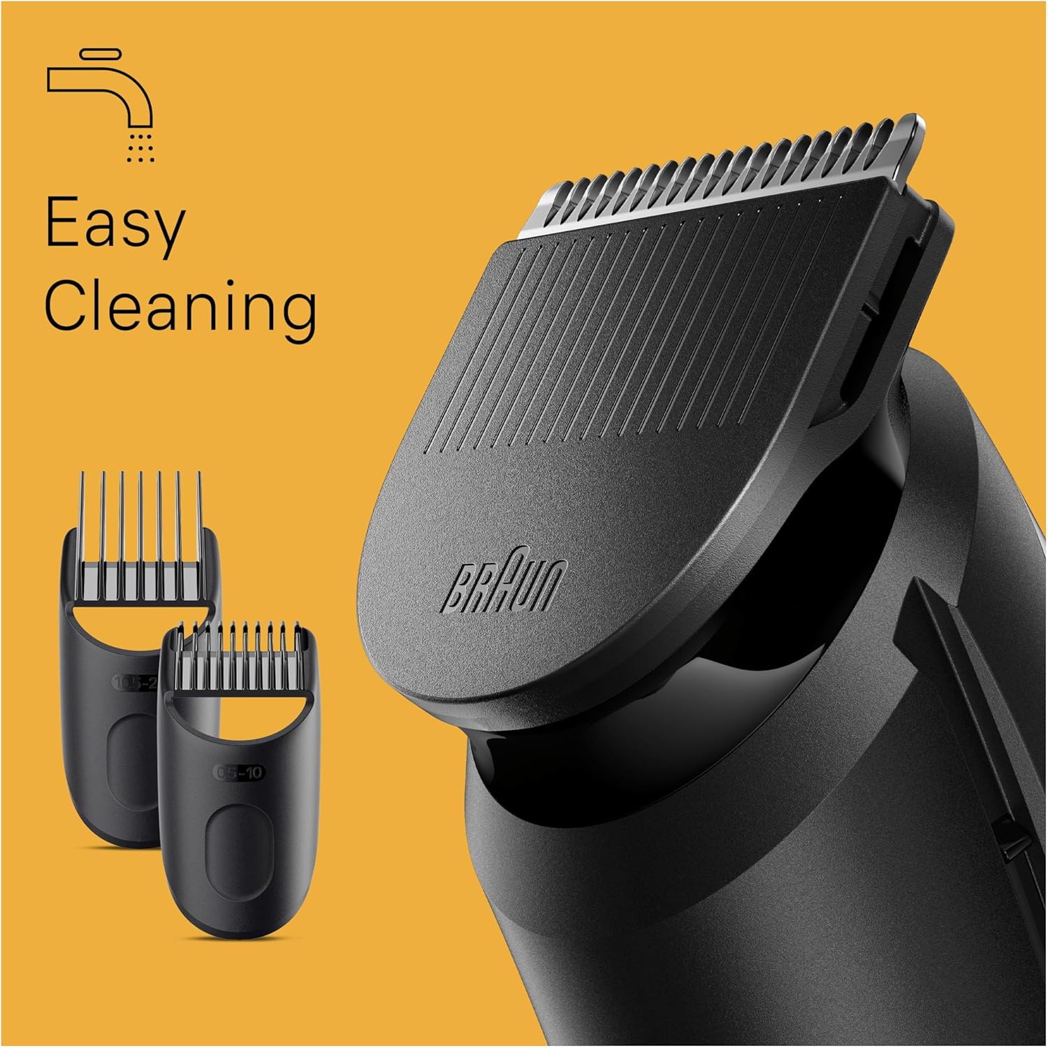 Braun BT3410 Beard Trimmer, Beard Trimmer/Trimmer/Hair Trimmer, Men's Hair Trimmer with Ultra Sharp Blade, 40 Length Settings, with 50 Minutes Wireless Running Time, : Amazon.co.uk: Health & Personal Care