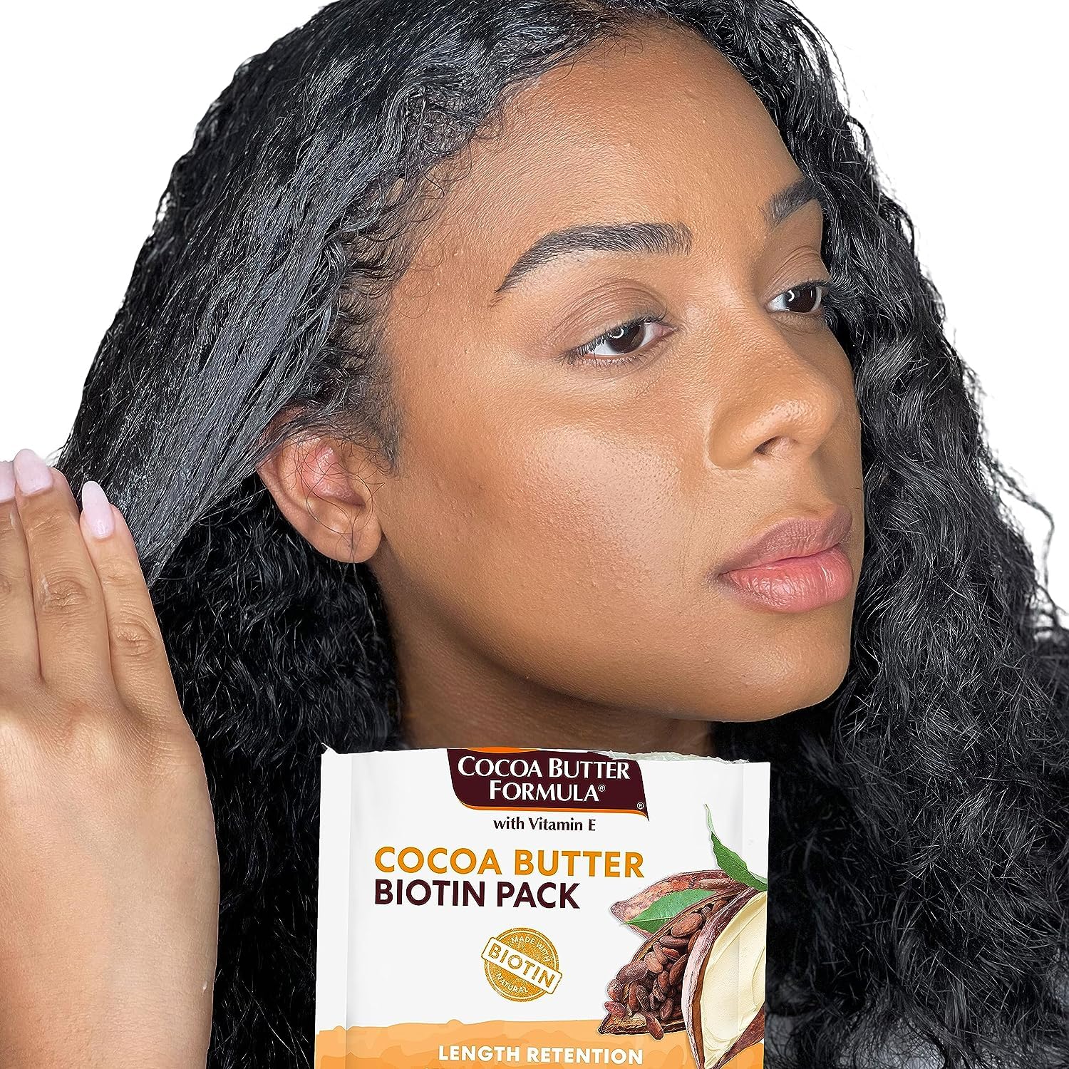 Palmer's Cocoa Butter & Biotin Length Retention Biotin Pack, 2.1 Ounce : Beauty & Personal Care