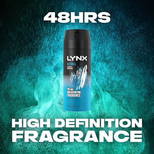 Lynx Ice Chill Body Spray 150 Ml