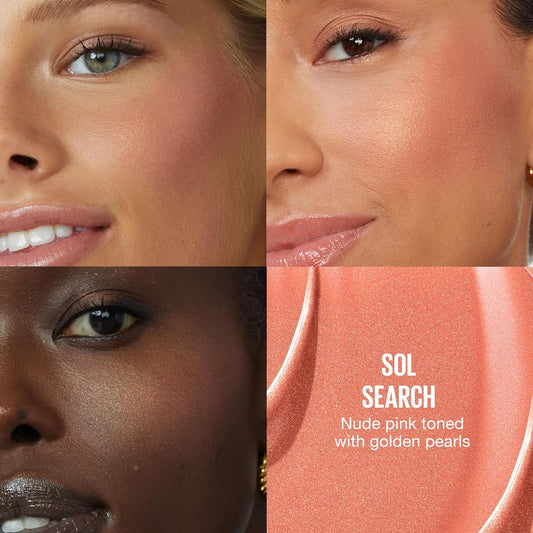 Maybelline Sunkisser Liquid Blush And Bronzer, Luminous Finish, Sol Search, 0.23 Fl Oz