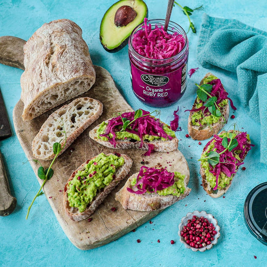 Ruby Red Raw Sauerkraut, Organic, 400G