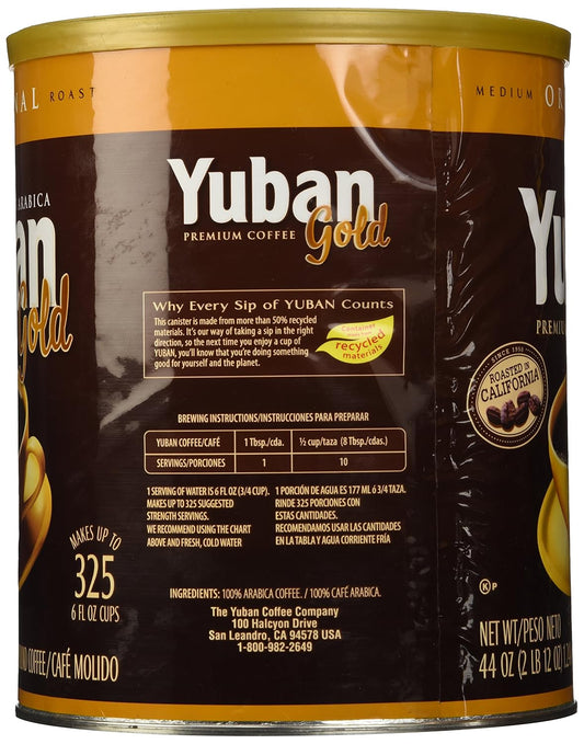 Yuban Original Medium Roast Premium Ground Coffee (Packaging may vary)