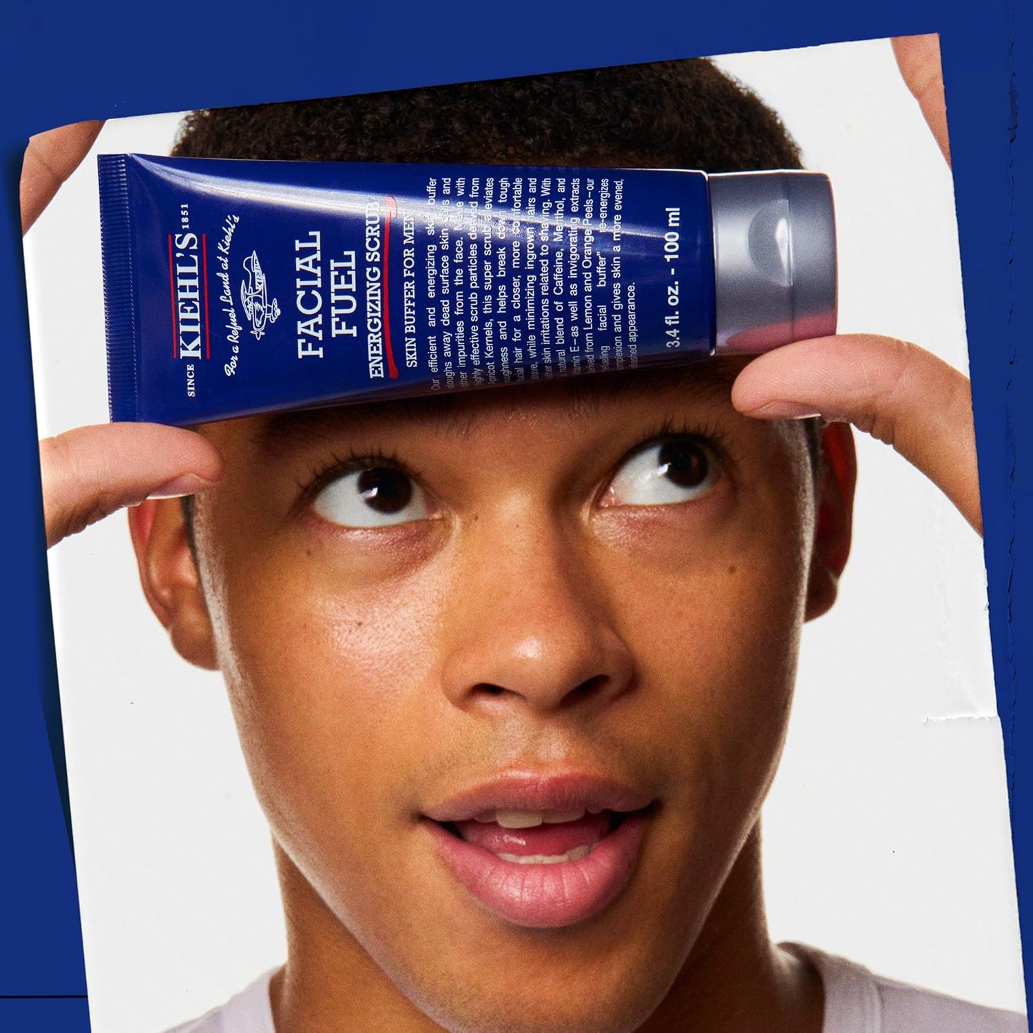Kiehl's Facial Fuel Exfoliating Face Scrub, Facial Cleanser for Men, 100Ml : Amazon.co.uk: Beauty
